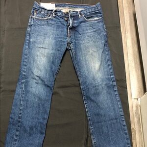 Abercrombie & Fitch Classic Blue Straight Jeans